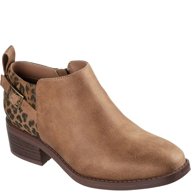 Skechers BOBS Wander Luxe Boots Chestnut / 4