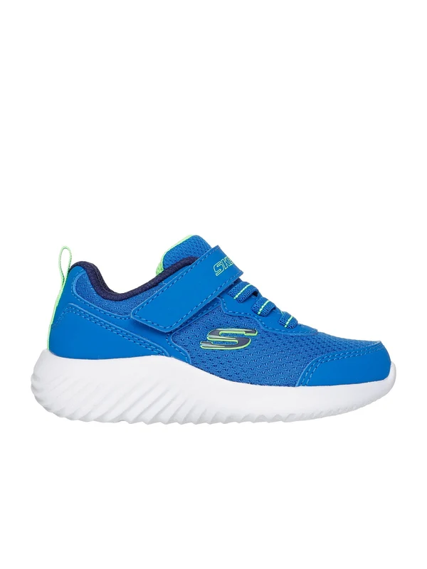 SKECHERS Bounder Sneaker Con Strappo Bambino - 403906N Blu 26