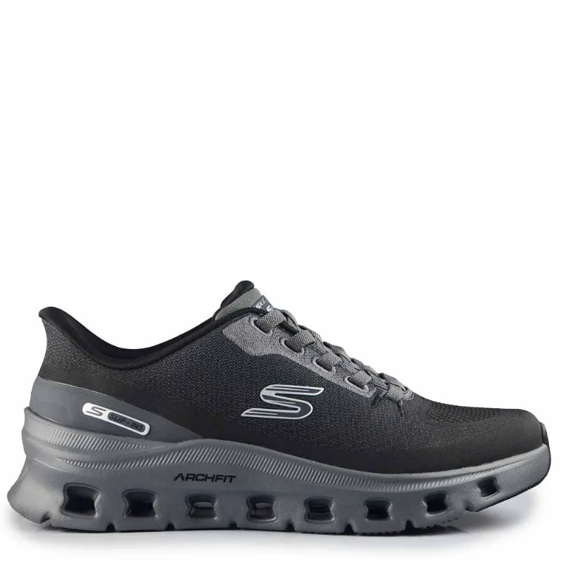 Tênis Esportivo Skechers Masculino Arch Fit 233110 BKCC PRETO/CARVAO 42