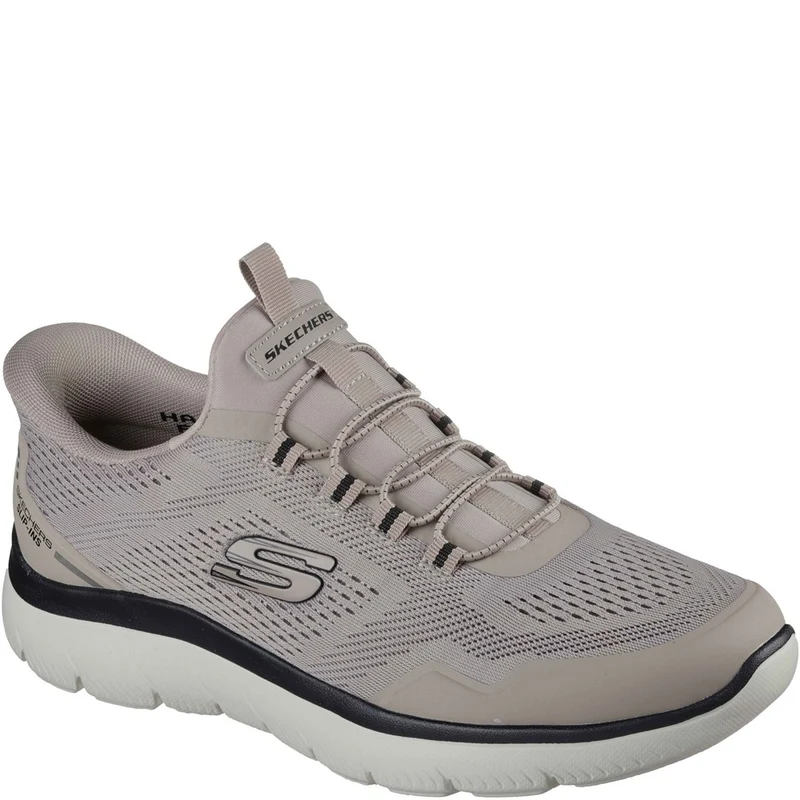 Skechers Summits Top Rate Trainers Taupe/Black / 9