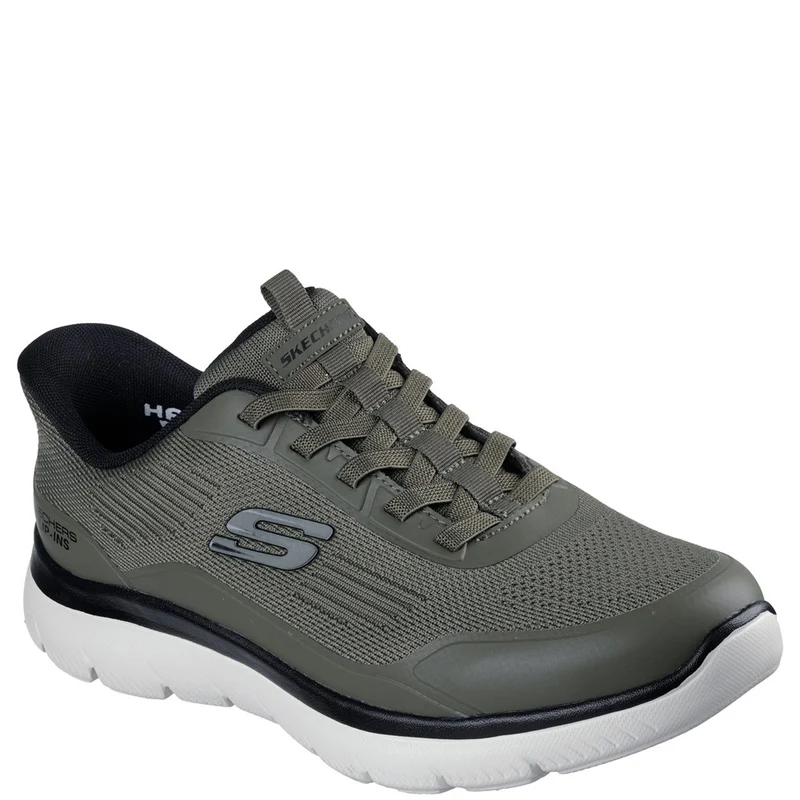 Skechers Summits Leyter Trainers Olive/Black / 12
