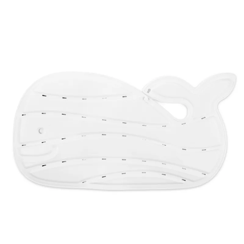 Tapete de Banho Antiderrapante Baleia Moby Branco Skip Hop