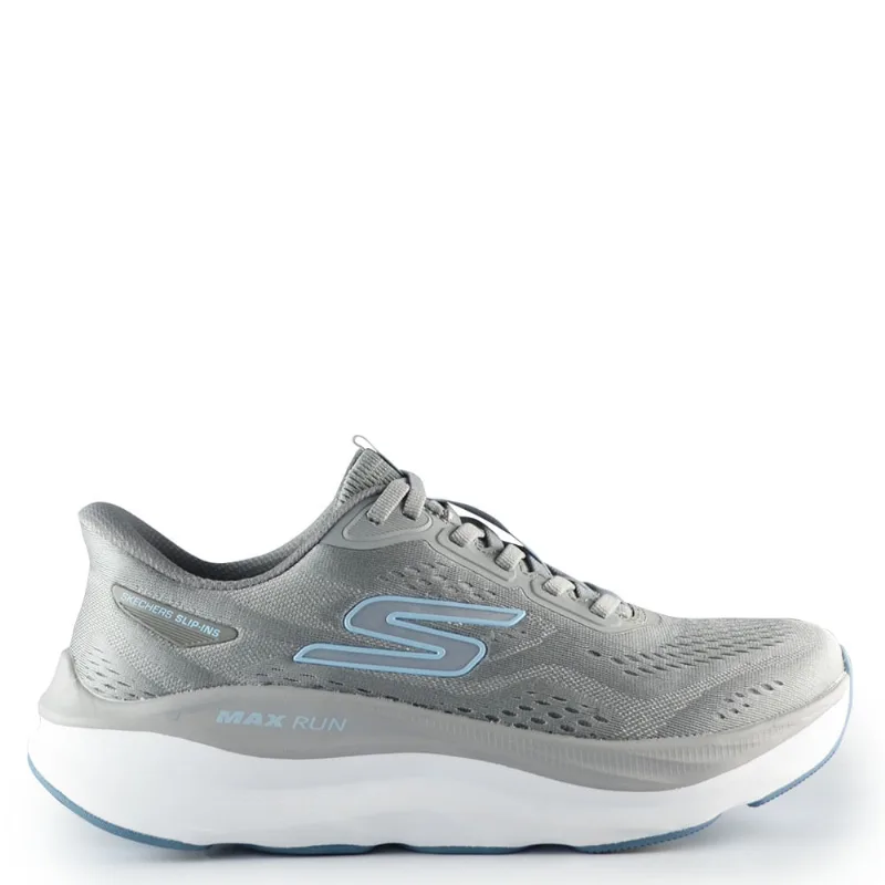 Tênis Esportivo Skechers Feminino Max Run 129200 GRY-CINZA 37