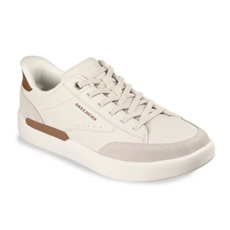 Tênis Skechers Relaxed Fit Verloma Radical Bege Masculino 42