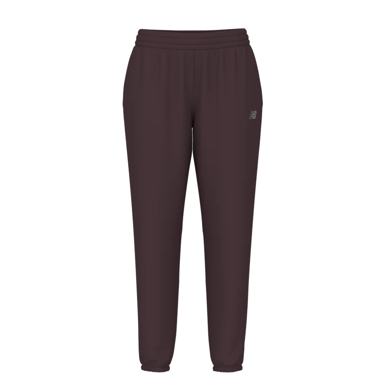 New Balance Women's Sport Double Knit Pants Cherry Leather / S