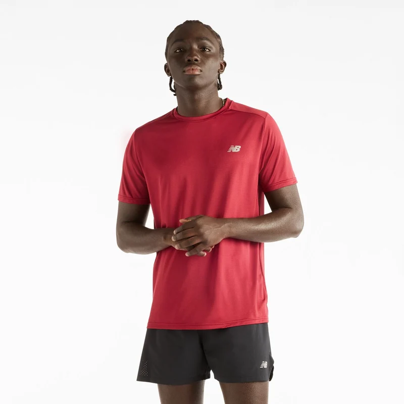 New Balance Men's Sport Essentials T-Shirt Podium Red / S