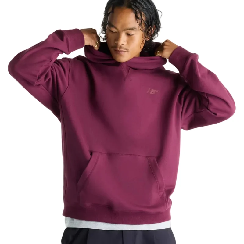 New Balance Numeric French Terry Hoodie - Mulled Wine M