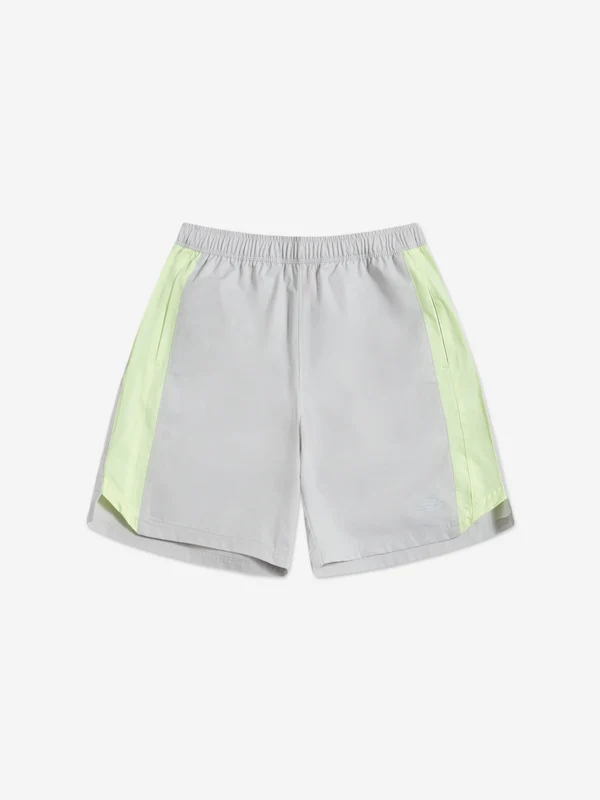 New Balance Boys Athletic Shorts in Grey Grey / 7 - 8 Yrs