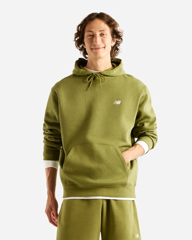 FELPA NEW BALANCE FLC HO BRUSH S-LOGO M -**1 / S*