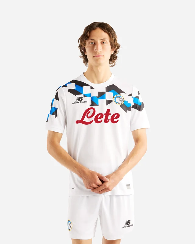 MAGLIA CALCIO UFFICIALE NEW BALANCE ATALANTA AWAY 26-27 M - / L*