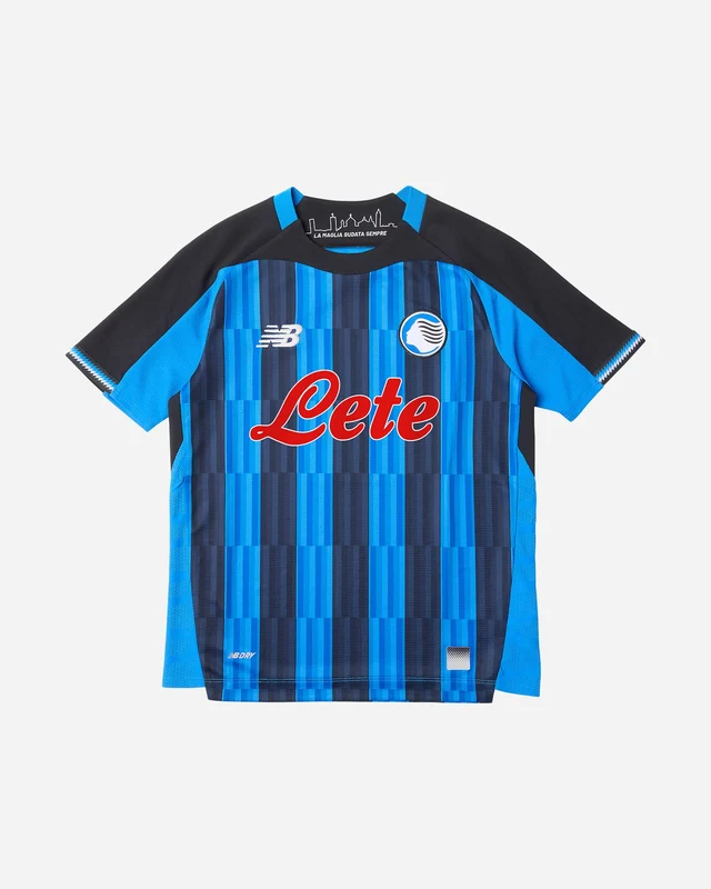 MAGLIA CALCIO UFFICIALE NEW BALANCE ATALANTA HOME 26-27 JR - / YM*