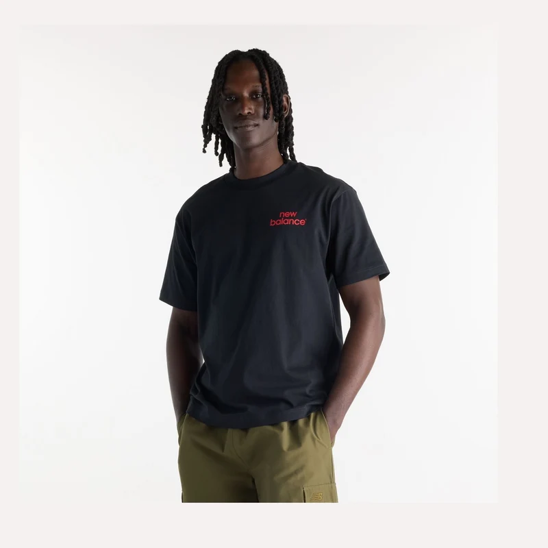 New Balance Men's Intelligent T-Shirt Black / XL