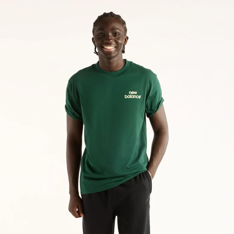 New Balance Men's Intelligent T-Shirt Nordic Green / S