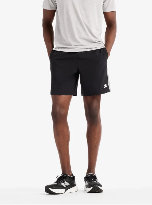 Sport Unlined Brand Graphic Short BLK/BLK / S