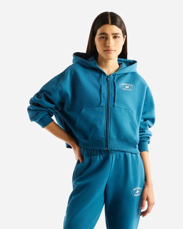 FELPA NEW BALANCE TRACKSIDE SMALL LOGO W - / XL*