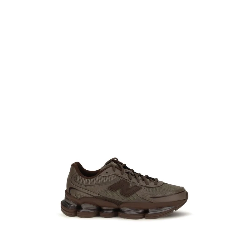 New Balance Brown Polyester Athletic Sneakers EU35/US5