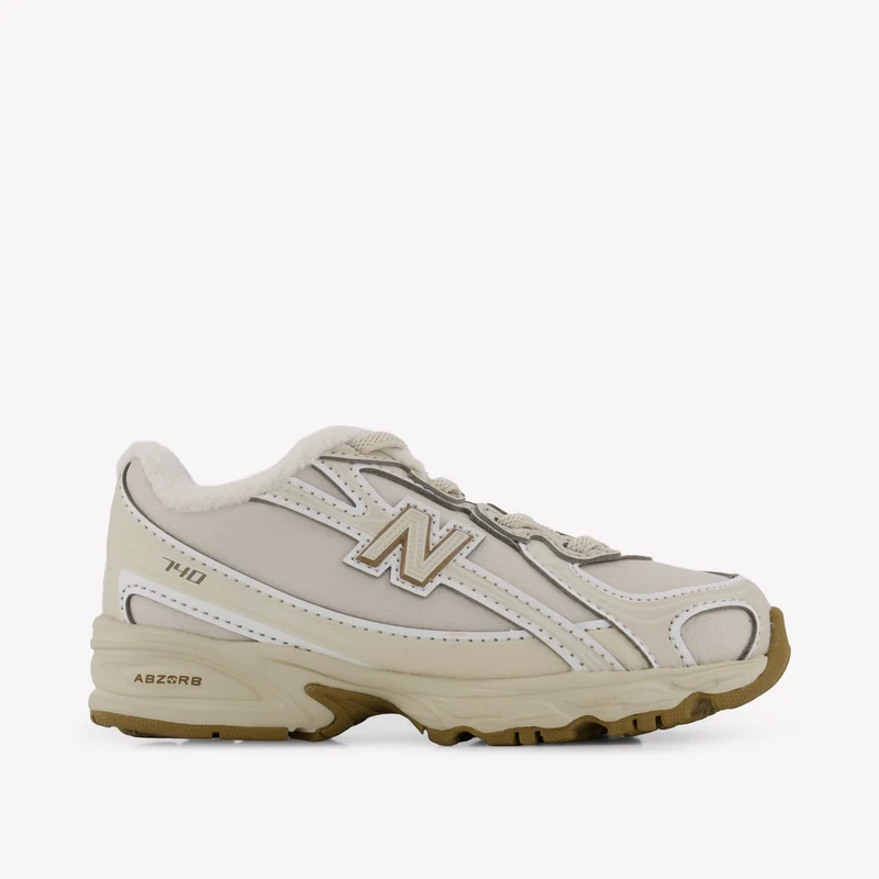 New Balance 740 Kinder Unisex Sneakers In Licht Beige 22.5