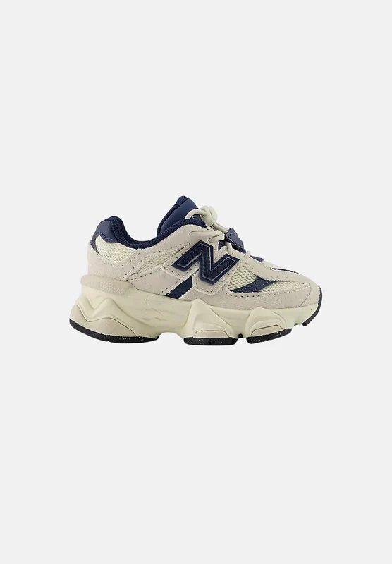 NEW BALANCE Sneakers 9060 BUNGEE NB navy e beige da neonato 23.5