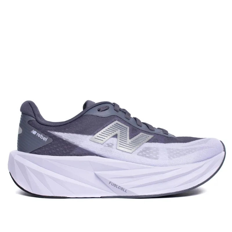 Tênis Feminino New Balance Fuelcell Rebel V5 Cinza/Lilás - 34