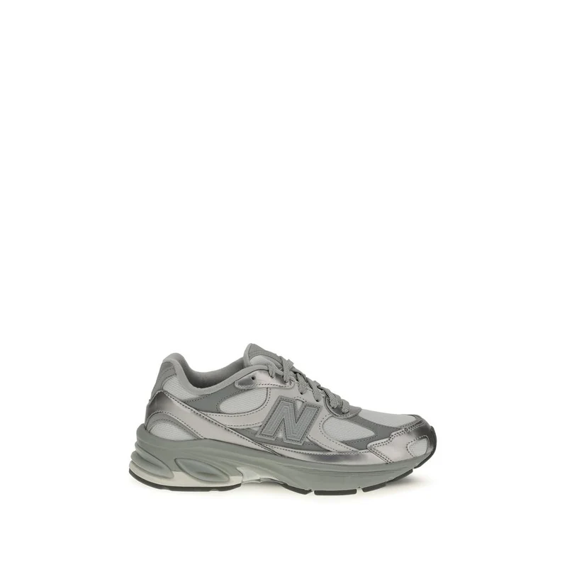 New Balance Gray Fabric Athletic Sneakers EU38/US8