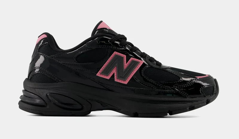 ABZORB 2010 Mens Running Shoes (Black/Pink Eraser) 5