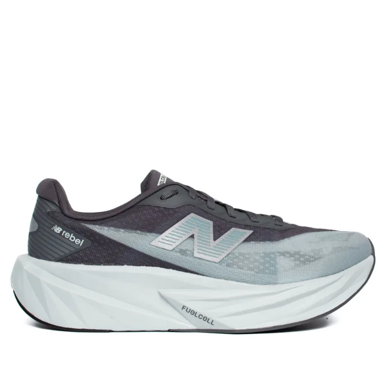 Tênis Masculino New Balance Fuelcell Rebel V5 Cinza Escuro - 38