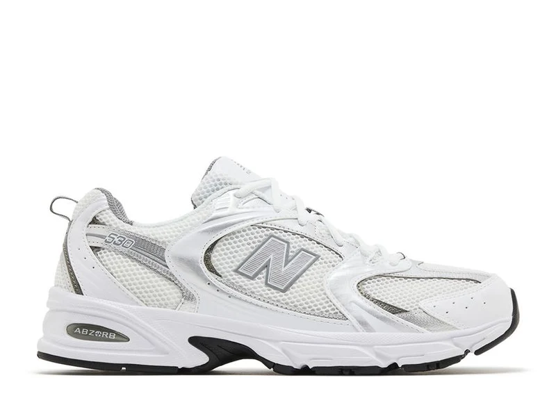New Balance 530 White Silver Metallic 40 EU