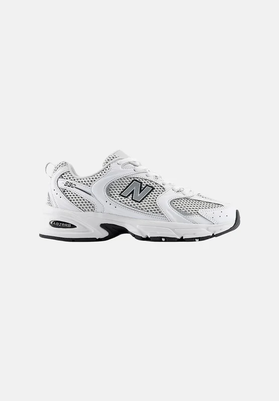NEW BALANCE Sneakers 530 silver metallic-bianche per uomo e donna 44