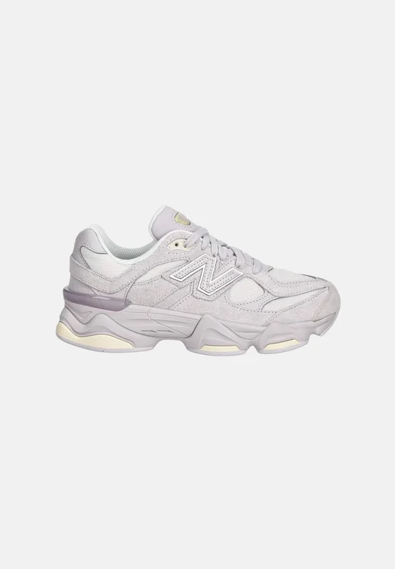 NEW BALANCE Sneakers 9060 LACE Horizon Grey/Calcium,lilla, grigio chiaro, donna. 37.5