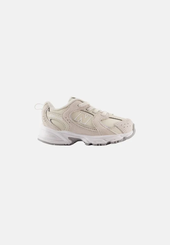 NEW BALANCE Sneakers 530 BUNGEE LACE Linen-Sea Salt beige lino e bianco crema da neonato 23.5