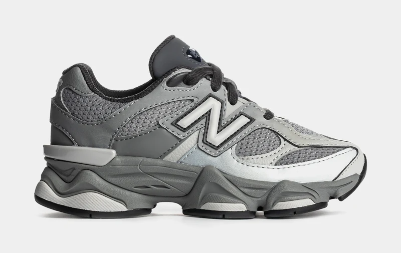9060 Preschool Lifestyle Shoes (Grey) 2Y