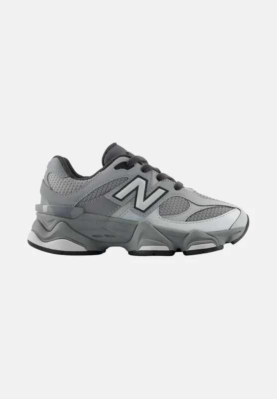 NEW BALANCE Sneakers 9060 LACE KIDS Slate Grey with Harbor Grey, grigio, bambino e bambina 34.5
