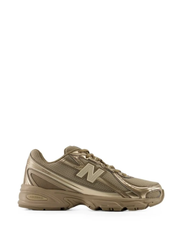 New Balance Streamlined Sneakers With Textured Fabric Upper US 8.5