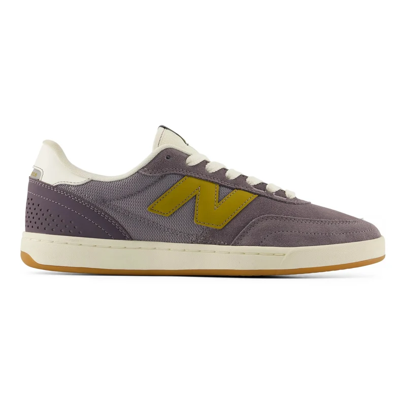 New Balance Numeric 440v2 Wide Skateboard Shoe - Grey/Olive M 10.5 / W 12