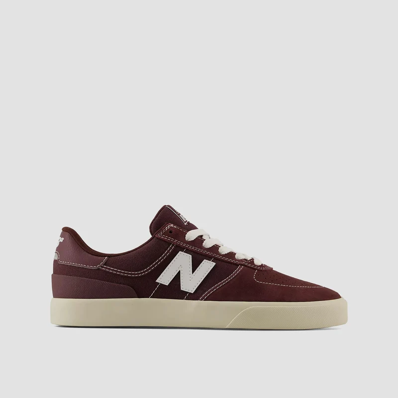 New Balance Numeric 272 Shoes - Cherry Leather/NB 103 White 7uk