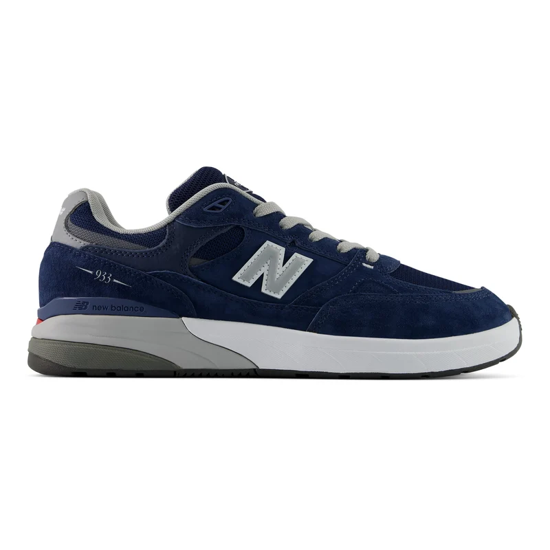 New Balance Numeric Reynolds 933 Wide Skateboard Shoe - Navy/White M 9 / W 10.5