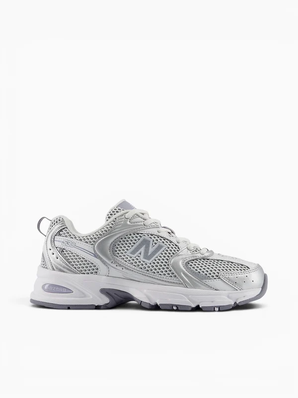 530 Grey Silver Leather Mesh Grey / M7 / W8.5 / M