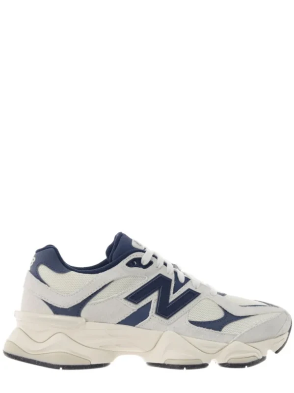 New Balance Blue 9060 Leather Mesh Sculpted Sole Sneakers US 8