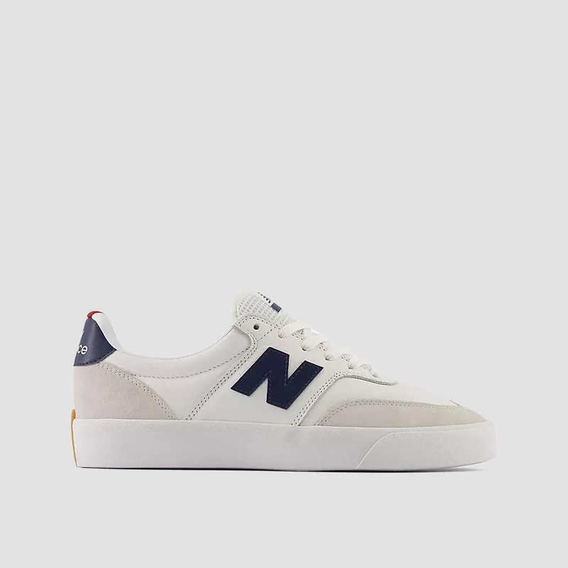 New Balance Numeric 340 Shoes - White/NB Navy 8uk