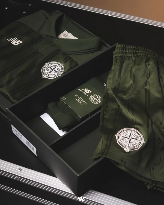 Stone Island x New Balance Home Kit (Jersey + Shorts + Socks) XL