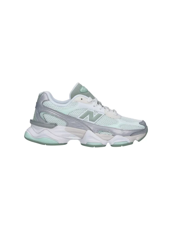 New Balance Green 9060 Chunky Suede Sneakers US 5.5
