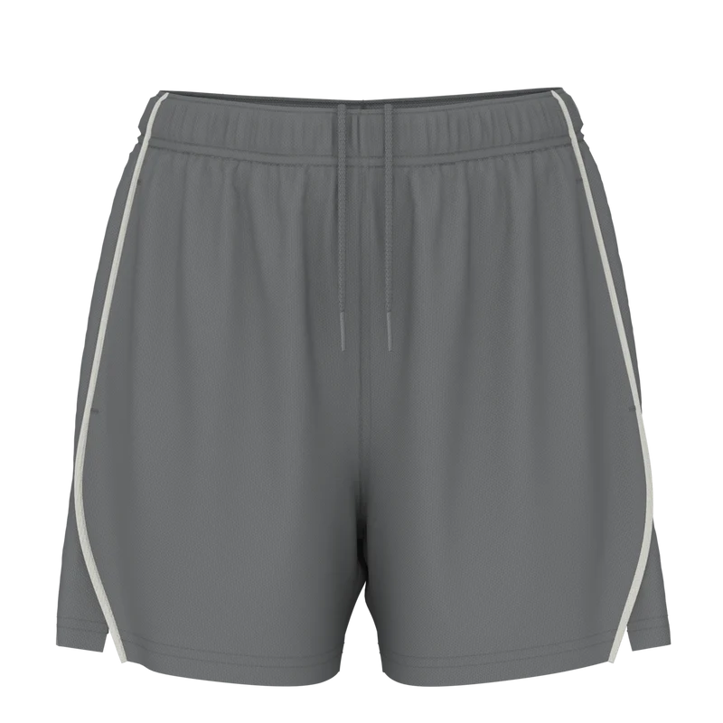New Balance Women's Performance Mesh Basketball Shorts Aluminum Grey / XS
