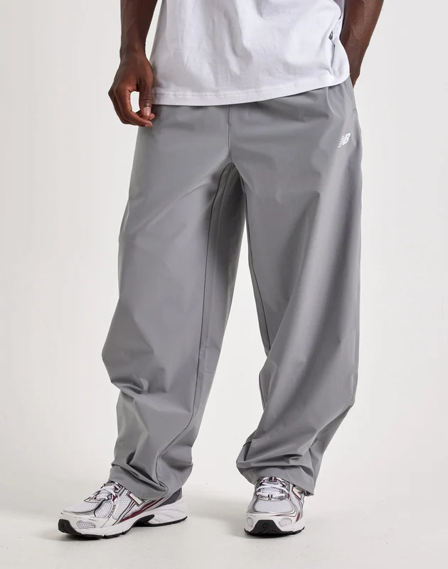 New Balance Stretch Woven Open-Hem Pants MED