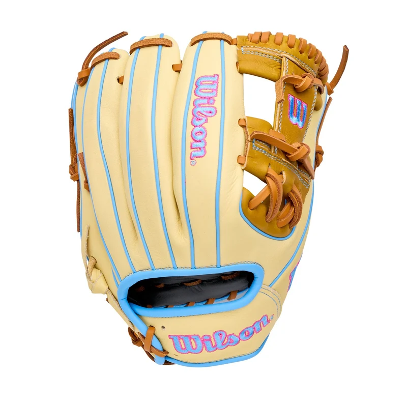 Wilson 2027 A1000 1786 11.50" Infield Baseball Glove WBG02501RT1786 - Tan Yellow Yellow-Light Brown-Light / Right Throw
