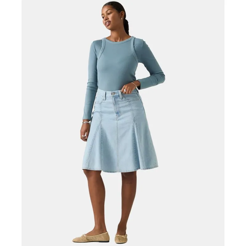Falda Godet Knee Length Levi's® 29