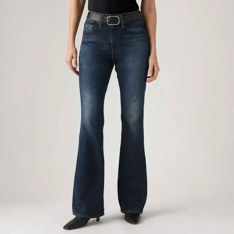 Calça Jeans Levi's® 726® High Rise Flare Lavagem Escura - 33X28 USA | 44 BR