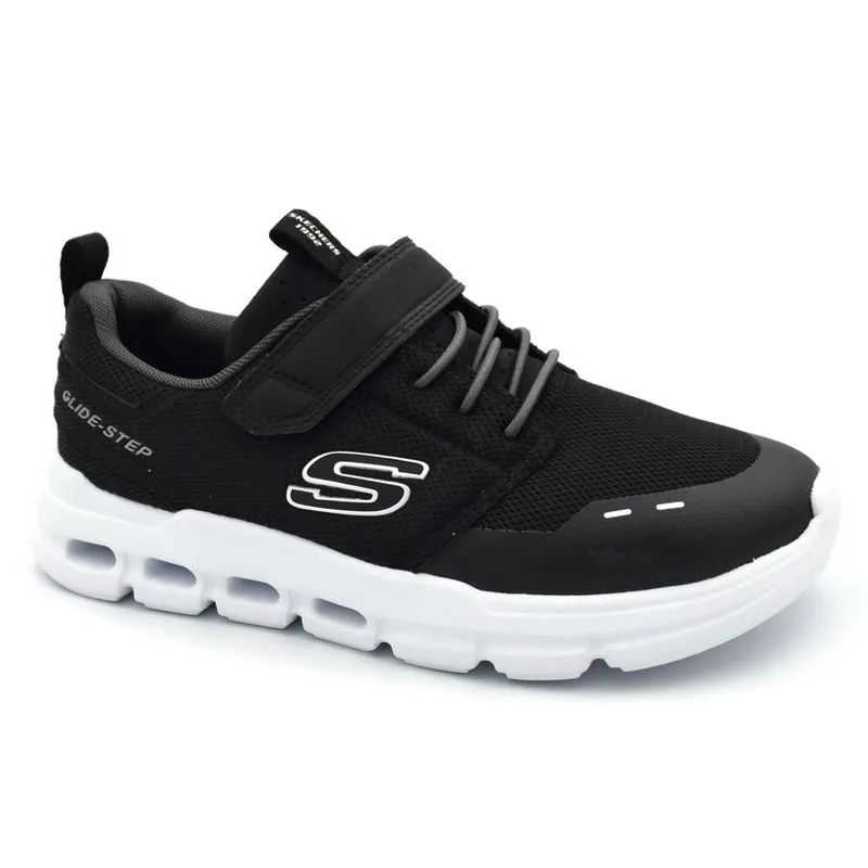 Tênis Infantil Skechers Glide Step Preto 404172L 34