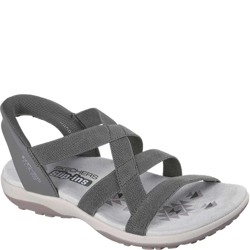 Skechers Reggae Slim Stretch Flex Sandals Olive / 3