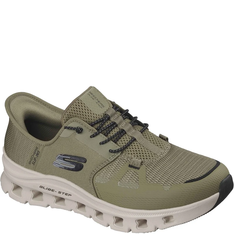 Skechers Glide-Step Pro Trainers Olive/Black / 8