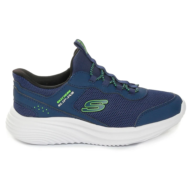 Scarpe da Training Bambino Skechers Slip-ins Bounder Pro Blu Navy 29